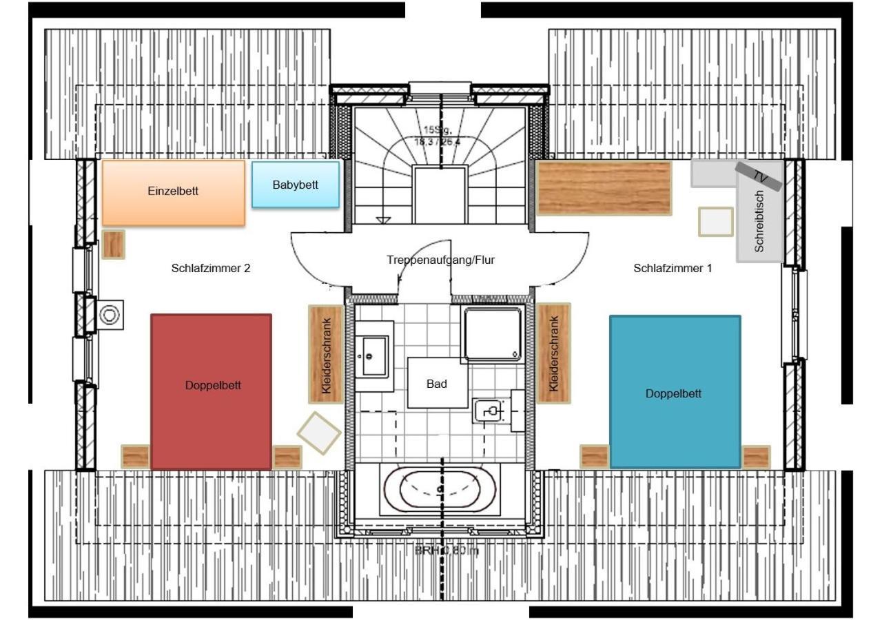 Modernes Reetdach-Ostseeferienhaus Bella Mare, Insel Usedom Mit Sauna, Kamin & Sonnenterrasse Zirchow 외부 사진